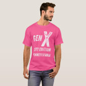 Gen X 1977 Edition Generation Pennsylvania Birthda T-shirt (Voorkant volledig)