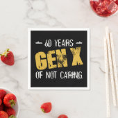 Gen X 60 verjaardag Servet (Insitu)