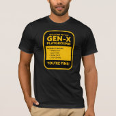 Gen-X afspeelplaats T-shirt (Voorkant)