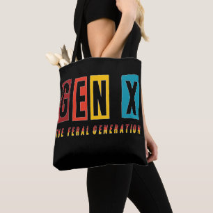 Gen X Algemene Generatie Tote Bag