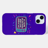 Gen X-bericht Case-Mate iPhone Case (Achterkant (horizontaal))