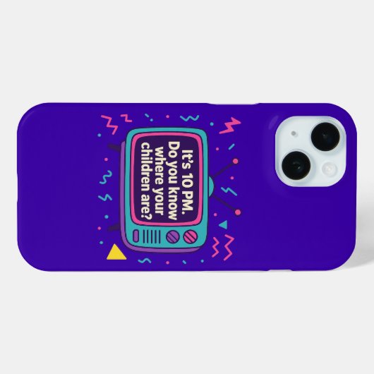 Gen X-bericht Case-Mate iPhone Case (Achterkant (horizontaal))