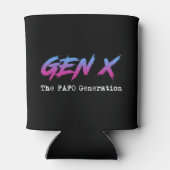 Gen X - De FAFO Generatie Blikjeskoeler (Achterkant)