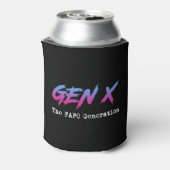 Gen X - De FAFO Generatie Blikjeskoeler (Blikje Achterkant)
