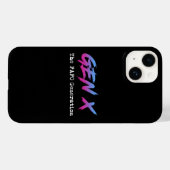 Gen X - De FAFO Generatie Case-Mate iPhone Case (Achterkant (horizontaal))