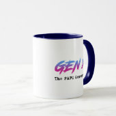 Gen X - De FAFO-generatie Mok (Voorkant rechts)
