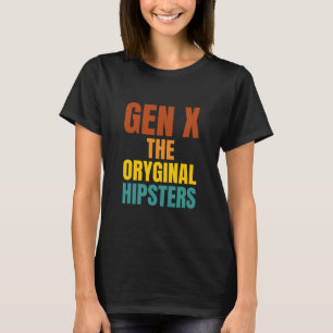 Gen X: De Oryginale heipsters T-shirt
