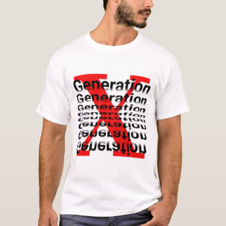 Gen X - De verloren generatie T-shirt