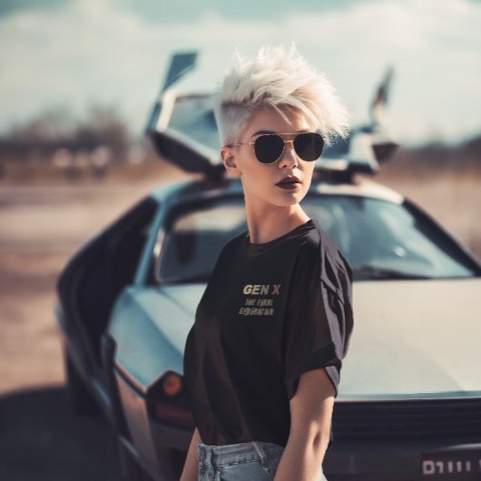 Gen X: De verwilderde generatie Tri-Blend Shirt