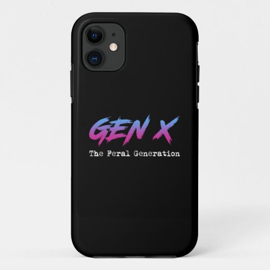 Gen X - De wilde generatie Case-Mate iPhone Case (Achterkant)