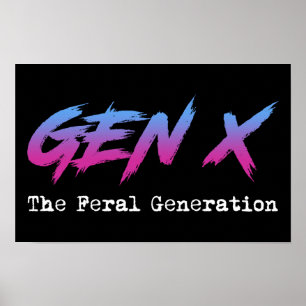 Gen X - De wilde generatie Poster