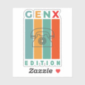 Gen X Edition Telefoon Sticker (Vel)