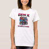 Gen X Forgotten Generation Trendy T-shirt (Voorkant)