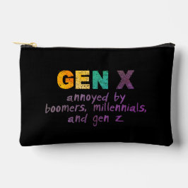 Gen X—geïrriteerd door iedereen Cosmetic Bag Etui