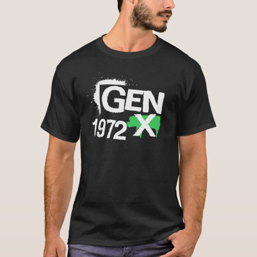 Gen X Generation X 1972 T-shirt (Voorkant)