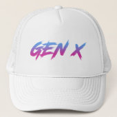 Gen X Generation X Retro Trucker Pet (Voorkant)
