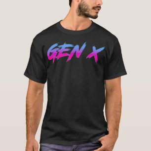 Gen X Generation X Retro winter T-shirt
