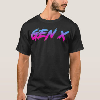 Gen X Generation X Retro winter T-shirt