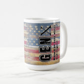 Gen X Hose Water Neglect Funny Coffee Mug Koffiemok (Voorkant rechts)
