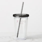 Gen X (Hottie) Acryl Drinkbeker (Achterkant)