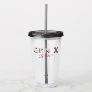 Gen X (Hottie) Acryl Drinkbeker
