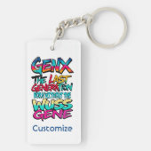 Gen X Humor Sleutelhanger (achterkant)