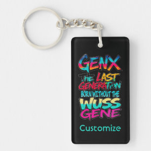 Gen X Humor Sleutelhanger