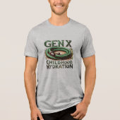 Gen X hydratatie bij kinderen Tri-Blend Shirt (Voorkant)