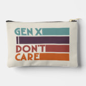 Gen X-I Don't Care Cosmetic / Accessoire Bag Etui (Achterkant)