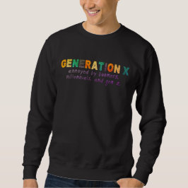 Gen X: Iedereen ergert zich eraan Hoodie