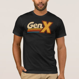 Gen X-logo - Retro T-shirt