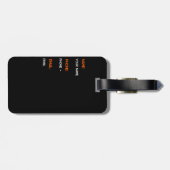 Gen X: Onze ouders weten nog steeds niet waar we z Bagagelabel (Achterkant horizontaal)