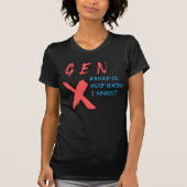 Gen X op slankwater en verwaarlozing T-shirt (Voorkant)
