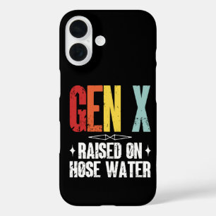 Gen X Opgegroeid Met Tuinslang Water, Generatie X iPhone 16 Hoesje