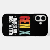 Gen X Opgegroeid Met Tuinslang Water, Generatie X Case-Mate iPhone Case (Achterkant (horizontaal))