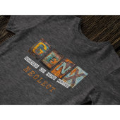 Gen x opgehoogd op slang water en verwaarlozing t-shirt