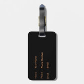 Gen X—Our Parents Still Don't Know Where We Are Bagagelabel (Achterkant verticaal)