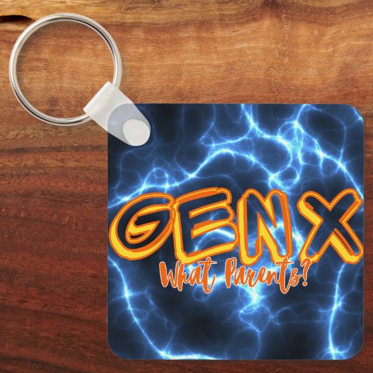 Gen X Pride Keychain (Voorkant)