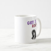Gen X Rocks, aanpasbare foto Koffiemok (Voorkant rechts)