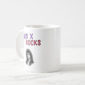 Gen X Rocks, aanpasbare foto Koffiemok (Voorkant links)