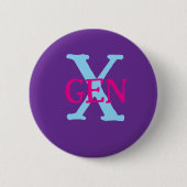 Gen X  Ronde Button 5,7 Cm (Voorkant)