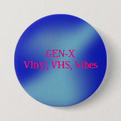 GEN-X RONDE BUTTON 7,6 CM (Voorkant)