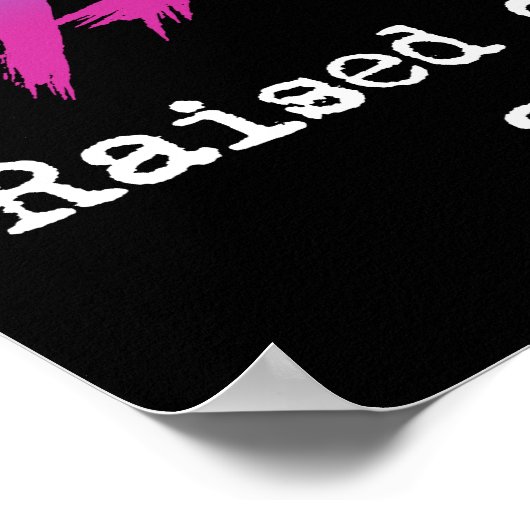 Gen X: verhoogd op slankwater en verwaarlozing Poster (Hoek)