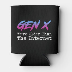Gen X - We zijn ouder dan het internet Blikjeskoeler