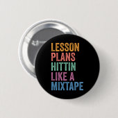 Gen Z Alpha terug naar school lesplannen komen har Ronde Button 5,7 Cm (Voorkant /achterkant)