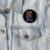Gen Z Alpha terug naar school lesplannen komen har Ronde Button 5,7 Cm (In situ)