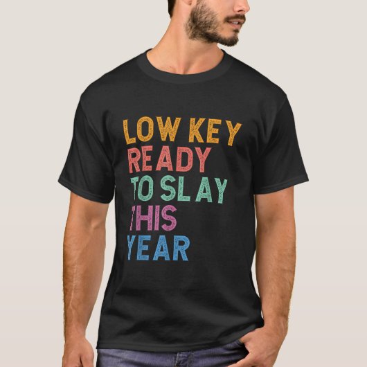 Gen Z Alpha terug naar school Low Key klaar om te  T-shirt (Voorkant)