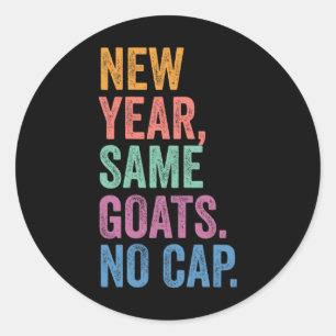 Gen Z Alpha terug naar school nieuw jaar dezelfde  Ronde Sticker
