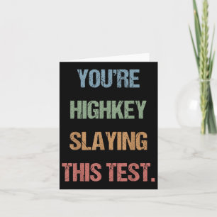 Gen Z Bruh Testen Dag Leraren Your Highkey Slay Kaart