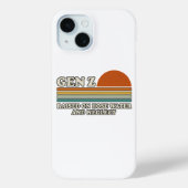Gen Z Case-Mate iPhone Case (Achterkant)